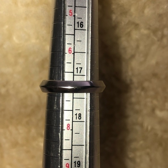 SILVER Tone Simulated Pink Sapphire Halo Ring Filigree Setting Costume Ring s7 - Picture 6 of 6